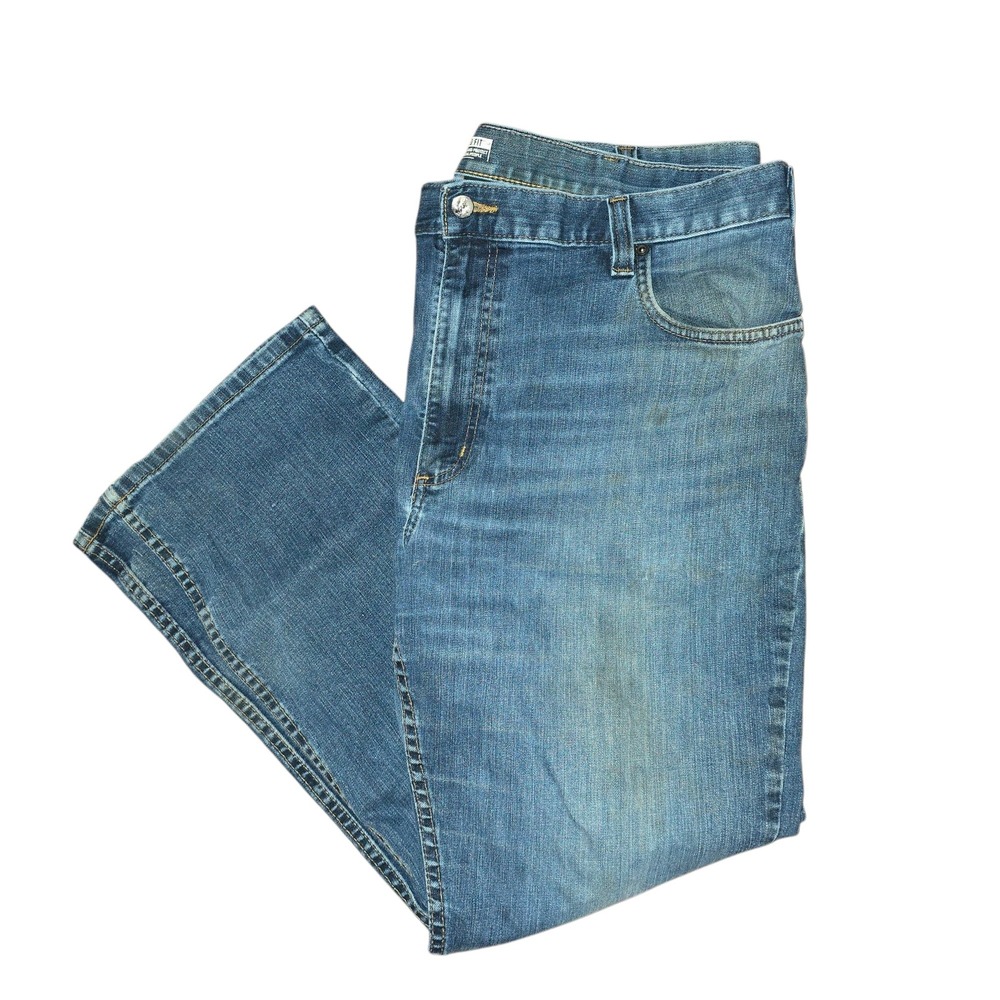 Carhartt Relaxed Fit Jeans Work Utility Denim Pants‎ Blue Size 42x30